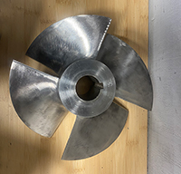 Boat Impeller made by Neil Pederson