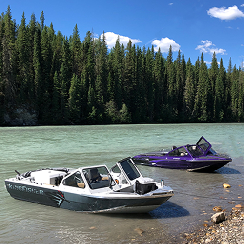 2 Kodiak and Hamilton boat impellers